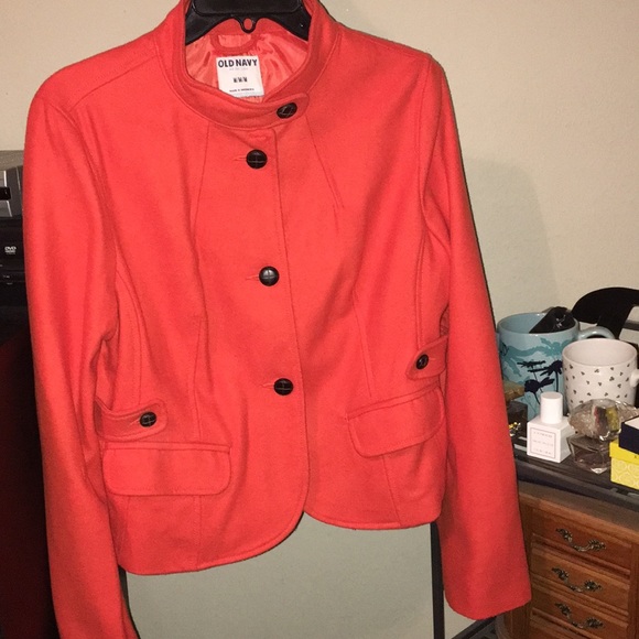 Old Navy Orange Blazer - Picture 3 of 5